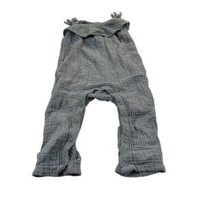 Grayson Collection Baby Girl 18M Grey Romper 100% Cotton
